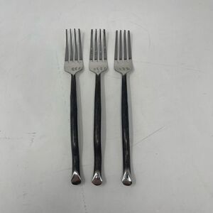 POTTERY BARN Stonehenge Noir Black forks (3)